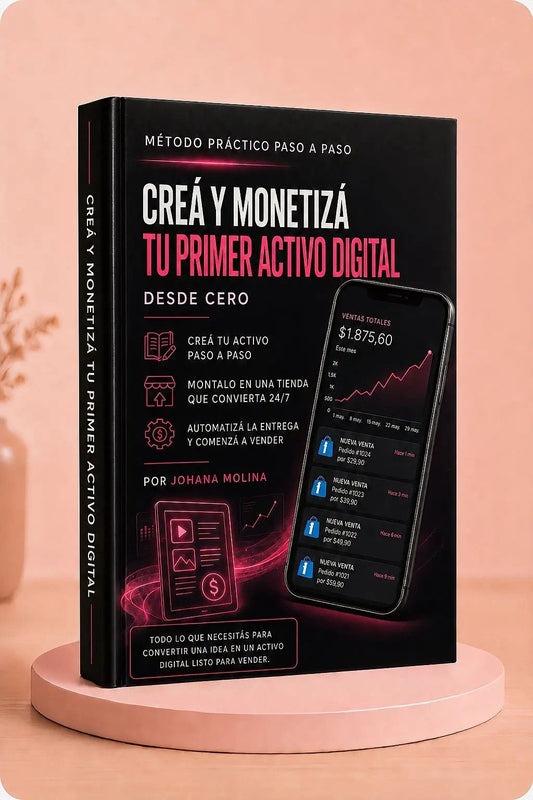 Creá y Monetizá tu primer  Activo Digital